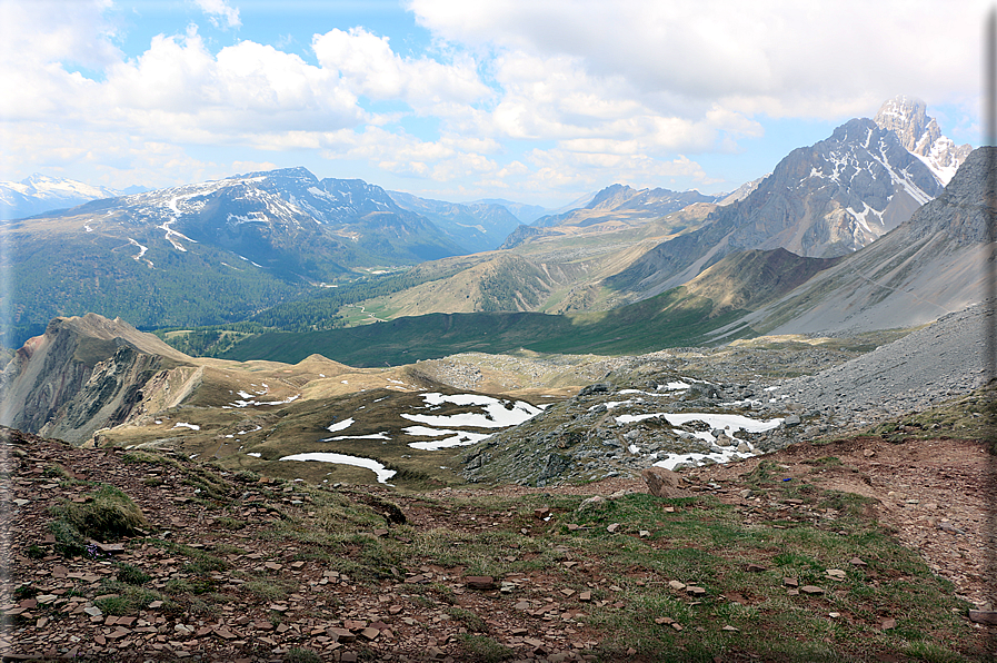 foto Forca Rossa e Passo San Pellegrino